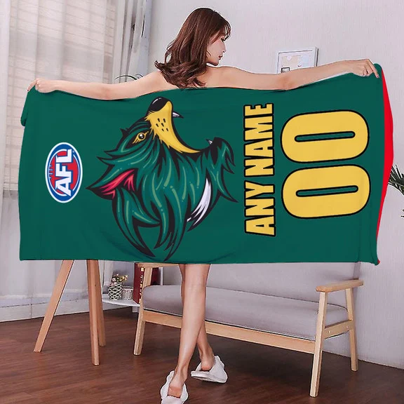AFL 2025 Home Kit Bathroom, Beach Towel