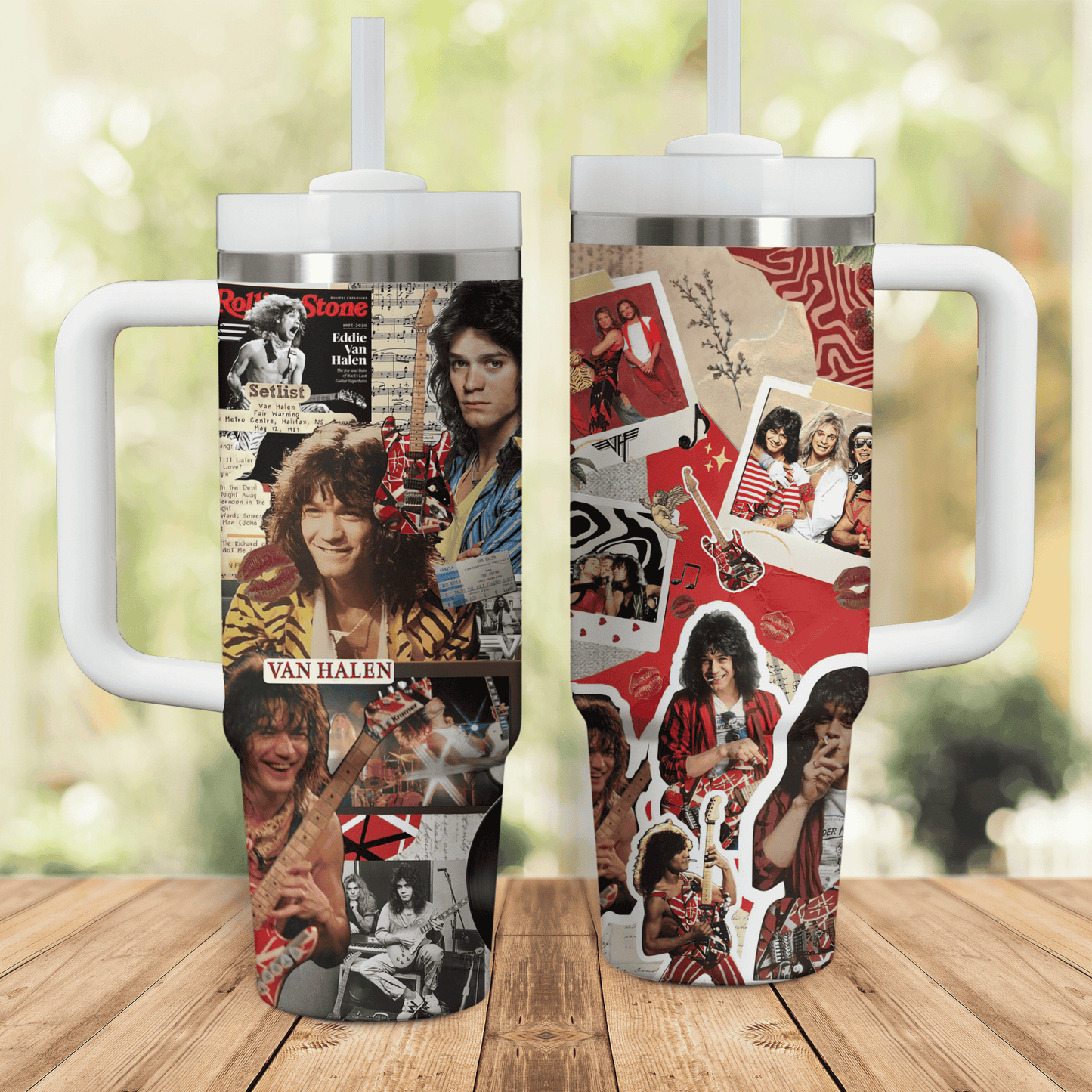 PREMIUM VAN HALEN 40oz TUMBLER - MAKE THE PERFECT GIFT