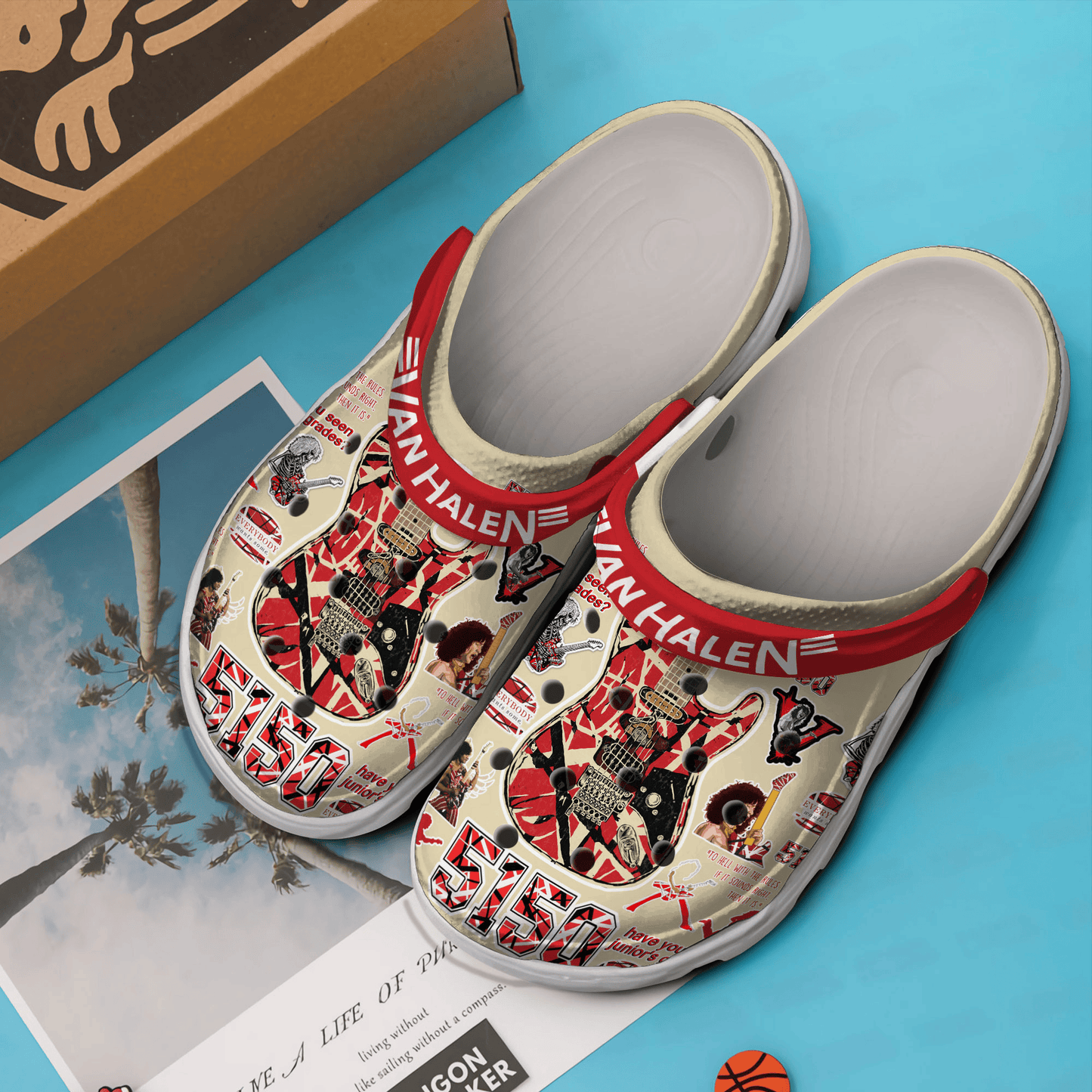PREMIUM VAN HALEN CROCS - MAKE THE PERFECT GIFT