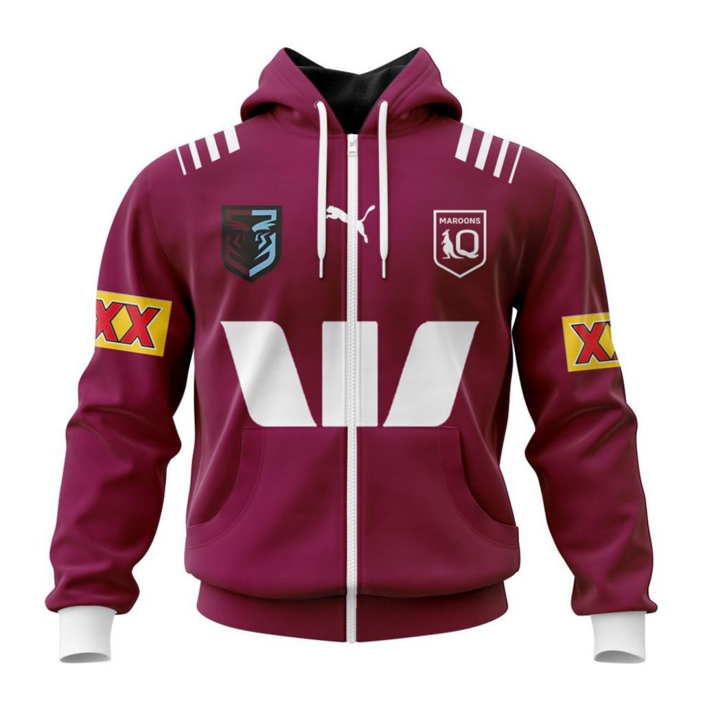 QLD Maroons State Of Origin Personalized 2024 Kits Hoodie