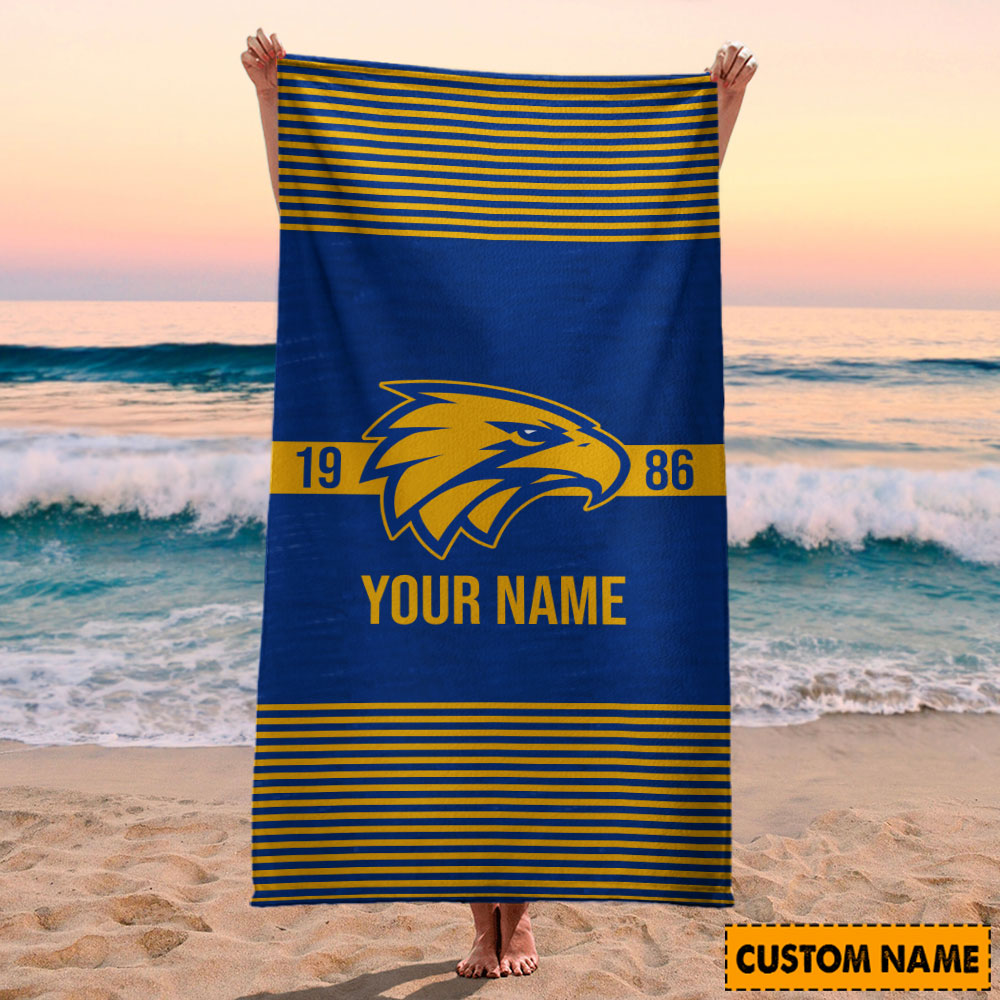 LIMITED EDITION - NEW 16 WCE PERSONALIZED BATH TOWEL GIFT FOR FANS