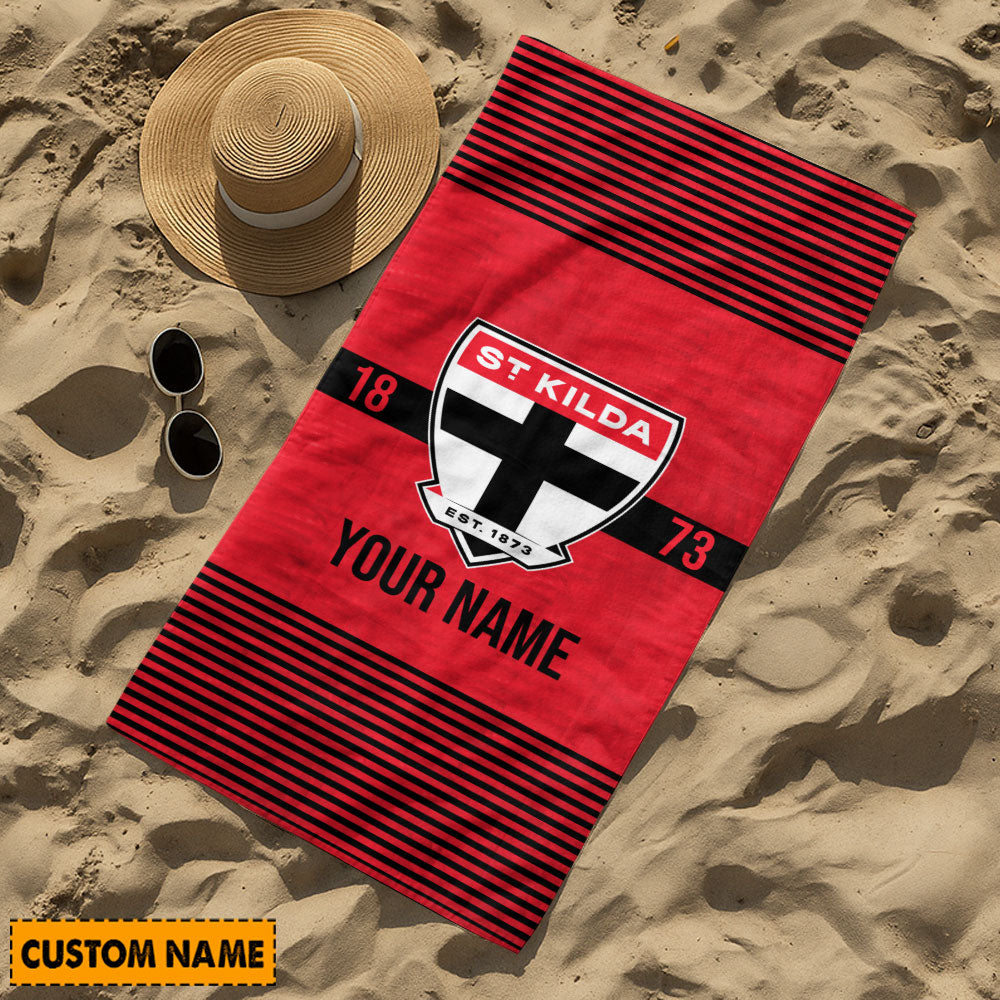 LIMITED EDITION - NEW 14 STKS PERSONALIZED BATH TOWEL GIFT FOR FANS