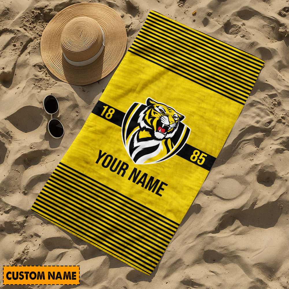 LIMITED EDITION - NEW 06 RTG PERSONALIZED BATH TOWEL GIFT FOR FANS