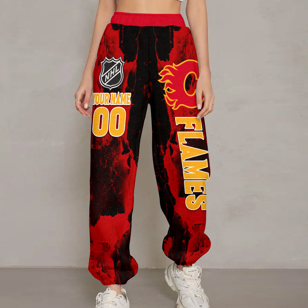 Unisex Adult NHL New Personalized Long Pants