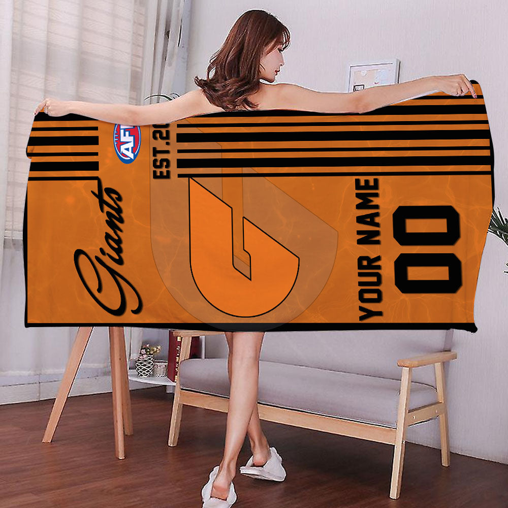 AFL 2025 Bathroom, Beach Towel