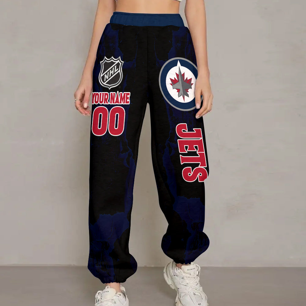 Unisex Adult NHL New Personalized Long Pants