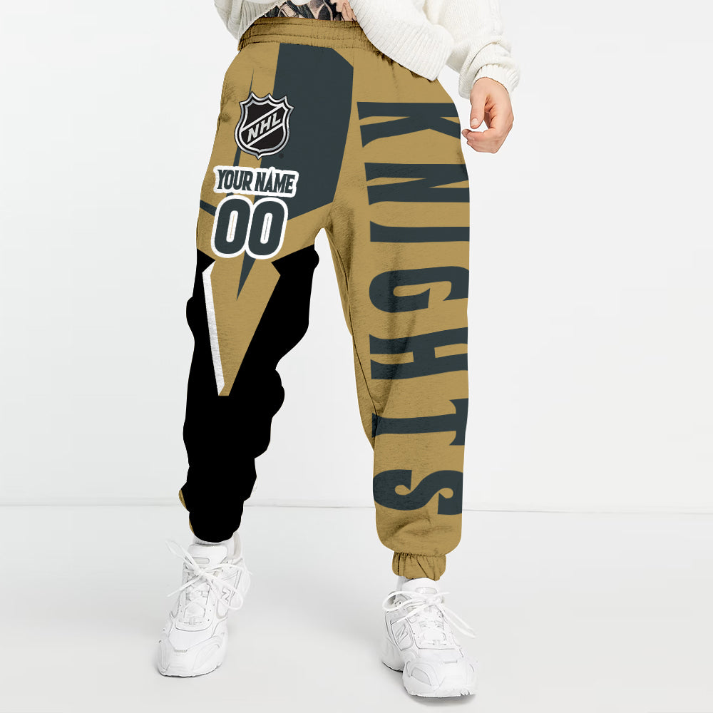 Unisex Adult NHL New Personalized Long Pants