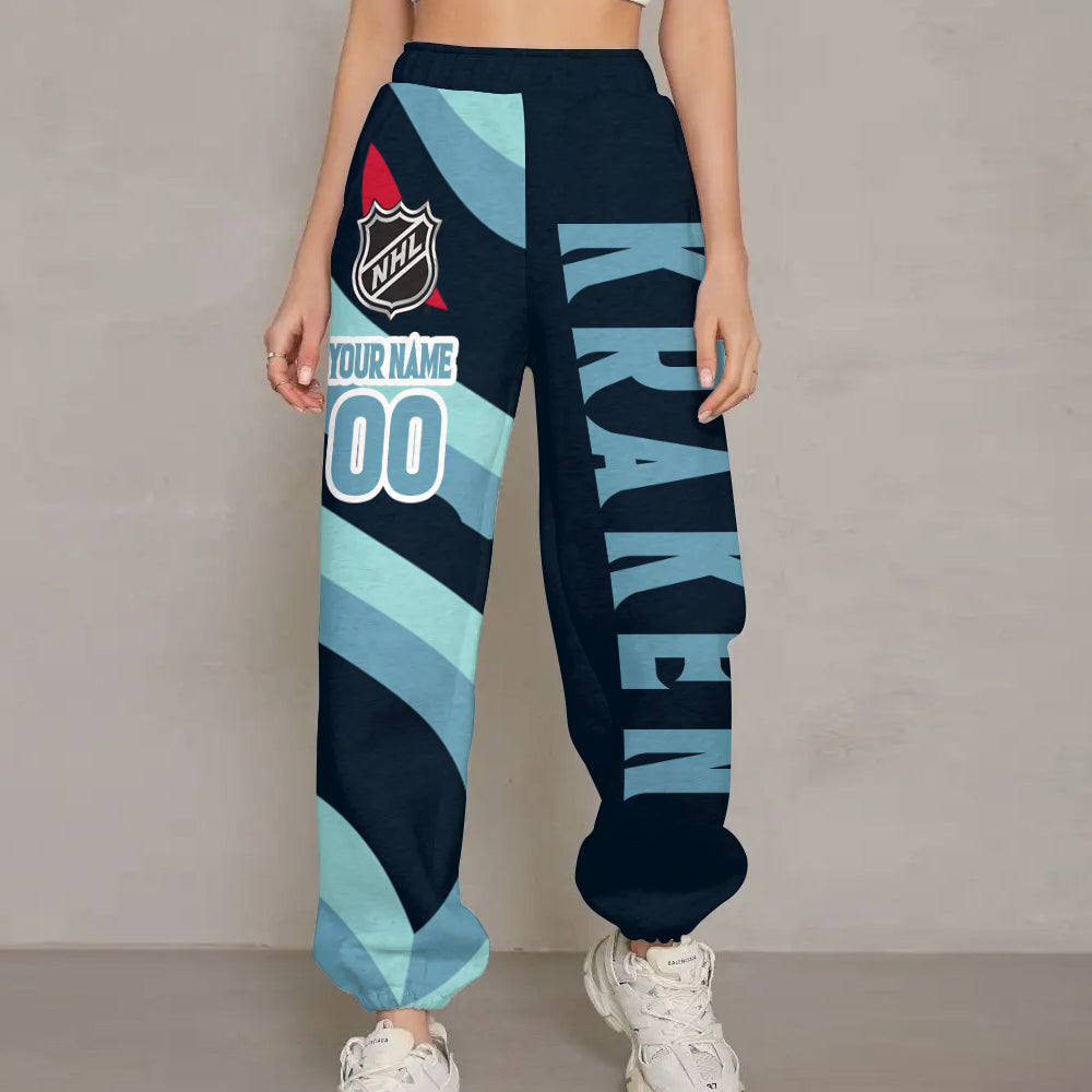 Unisex Adult NHL New Personalized Long Pants