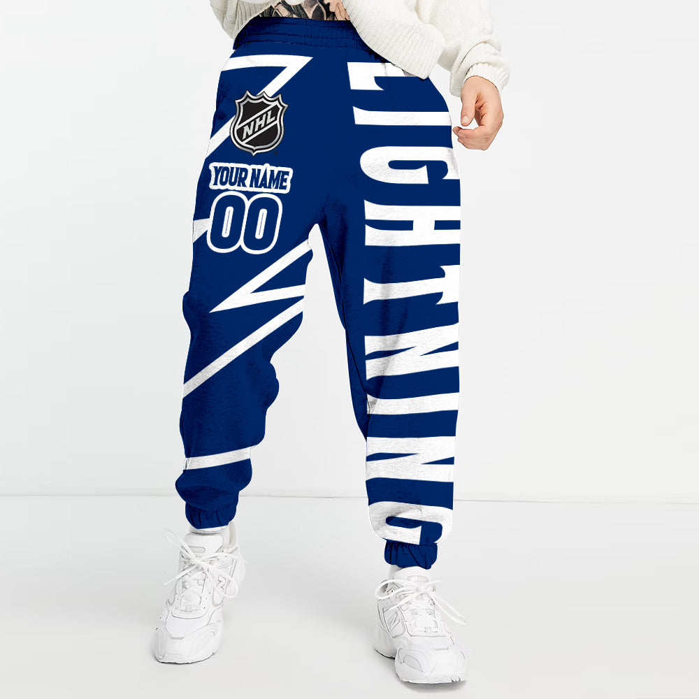 Unisex Adult NHL New Personalized Long Pants
