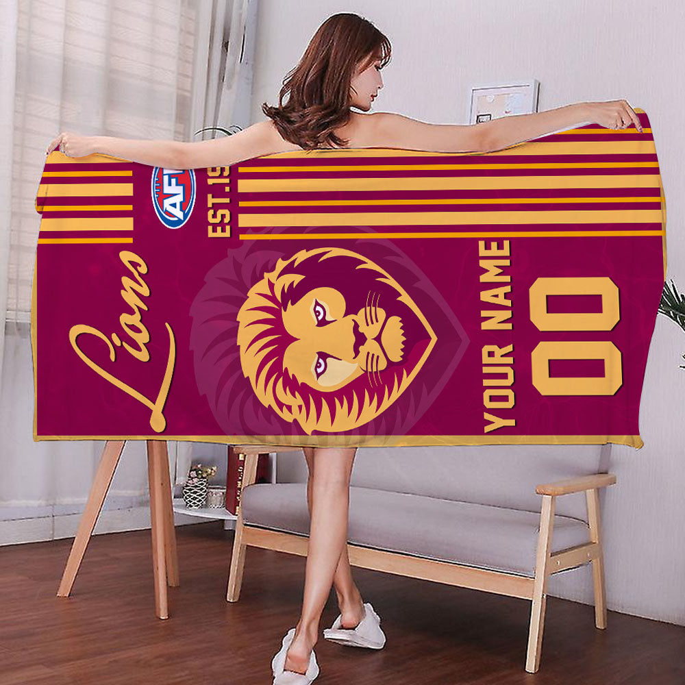 AFL 2025 Bathroom, Beach Towel