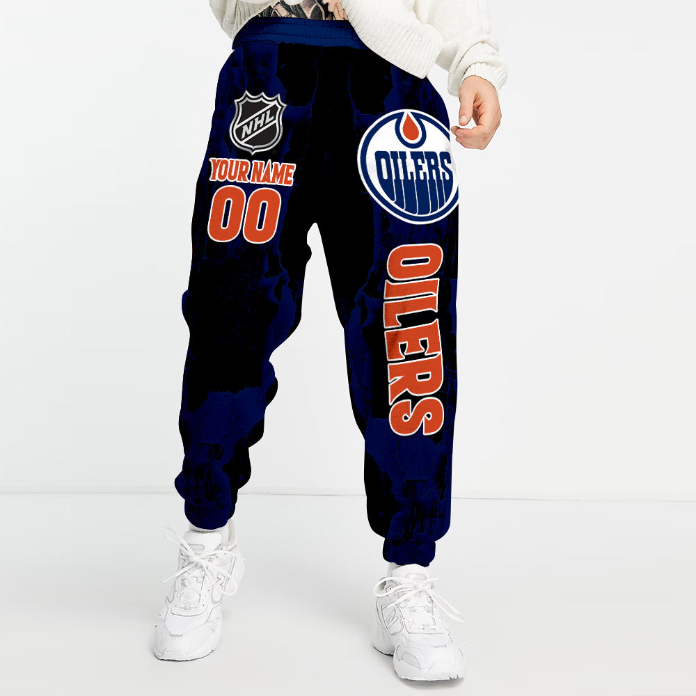Unisex Adult NHL New Personalized Long Pants
