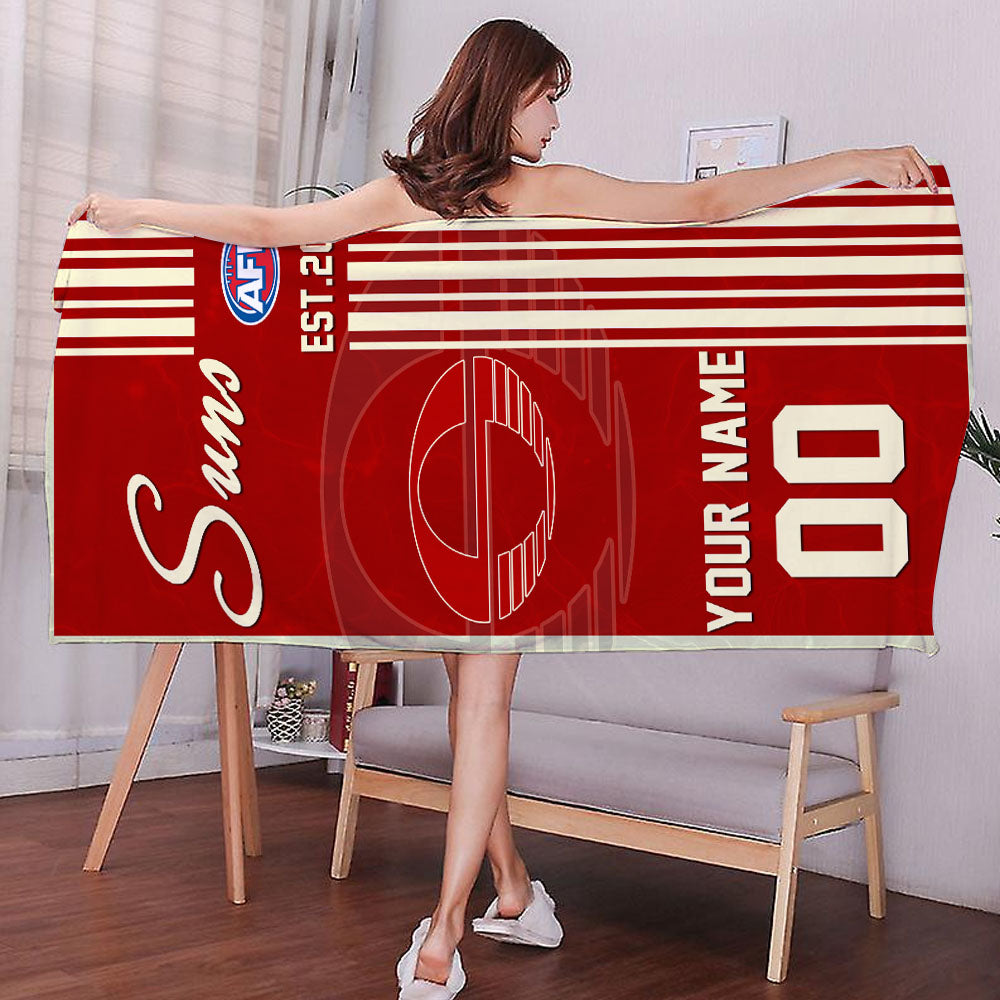 AFL 2025 Bathroom, Beach Towel