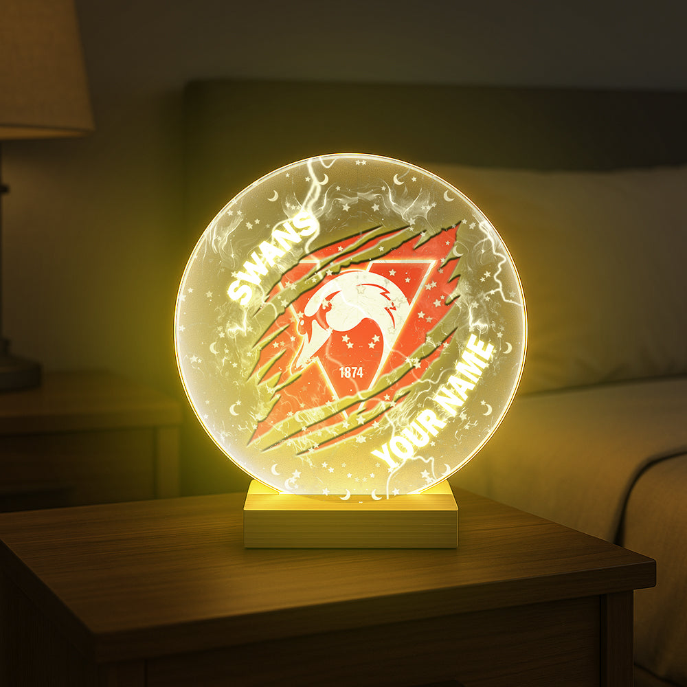 AFL 2025 Circular Acrylic LED Night Light