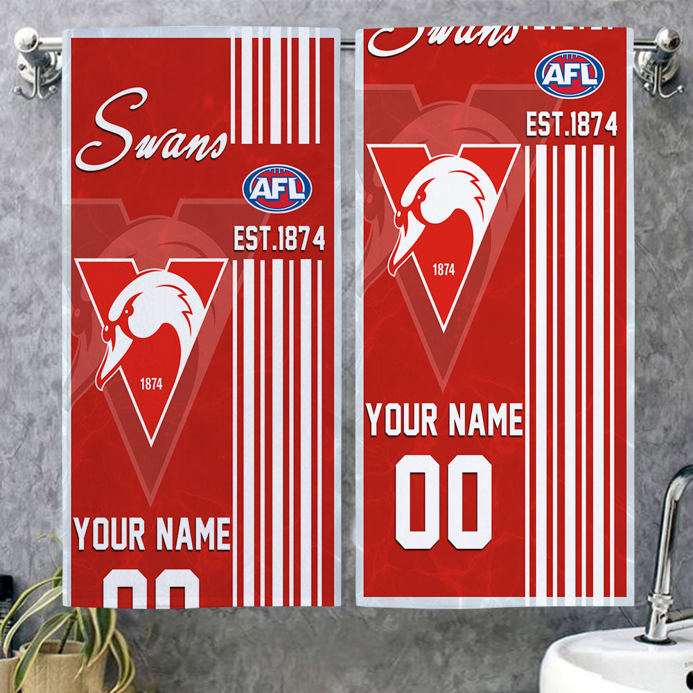AFL 2025 Bathroom, Beach Towel
