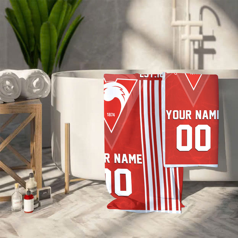 AFL 2025 Bathroom, Beach Towel