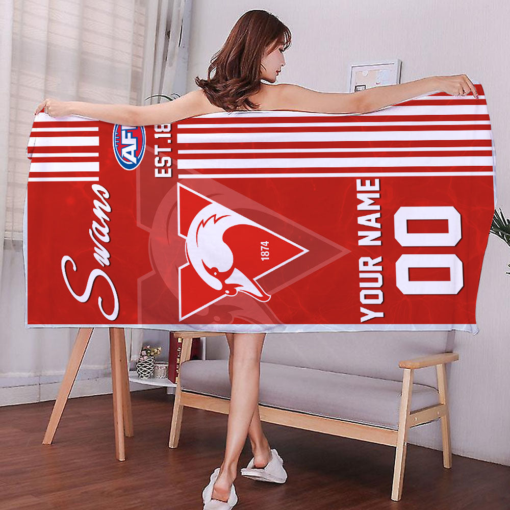 AFL 2025 Bathroom, Beach Towel
