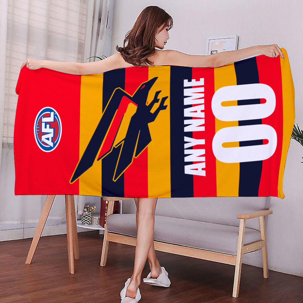 AFL 2025 Home Kit Bathroom, Beach Towel