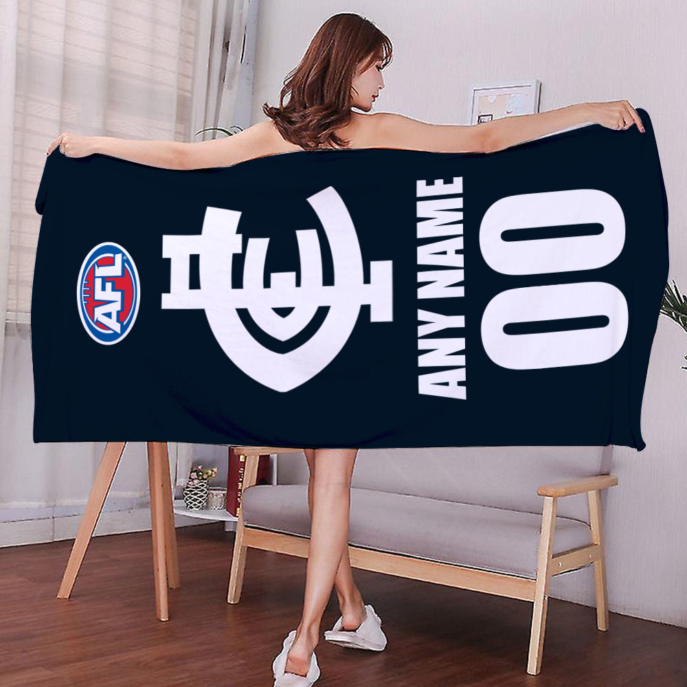 AFL 2025 Home Kit Bathroom, Beach Towel