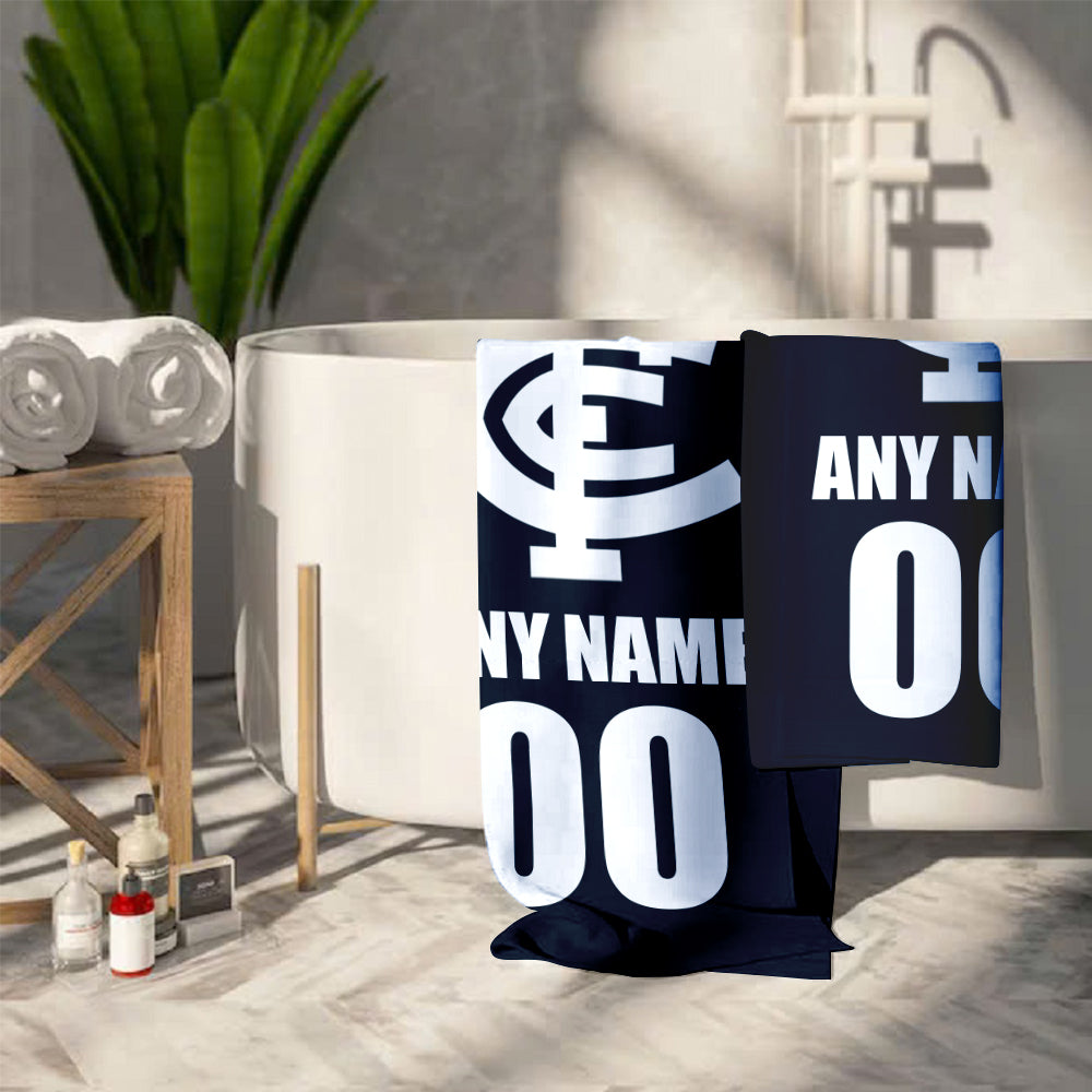 AFL 2025 Home Kit Bathroom, Beach Towel