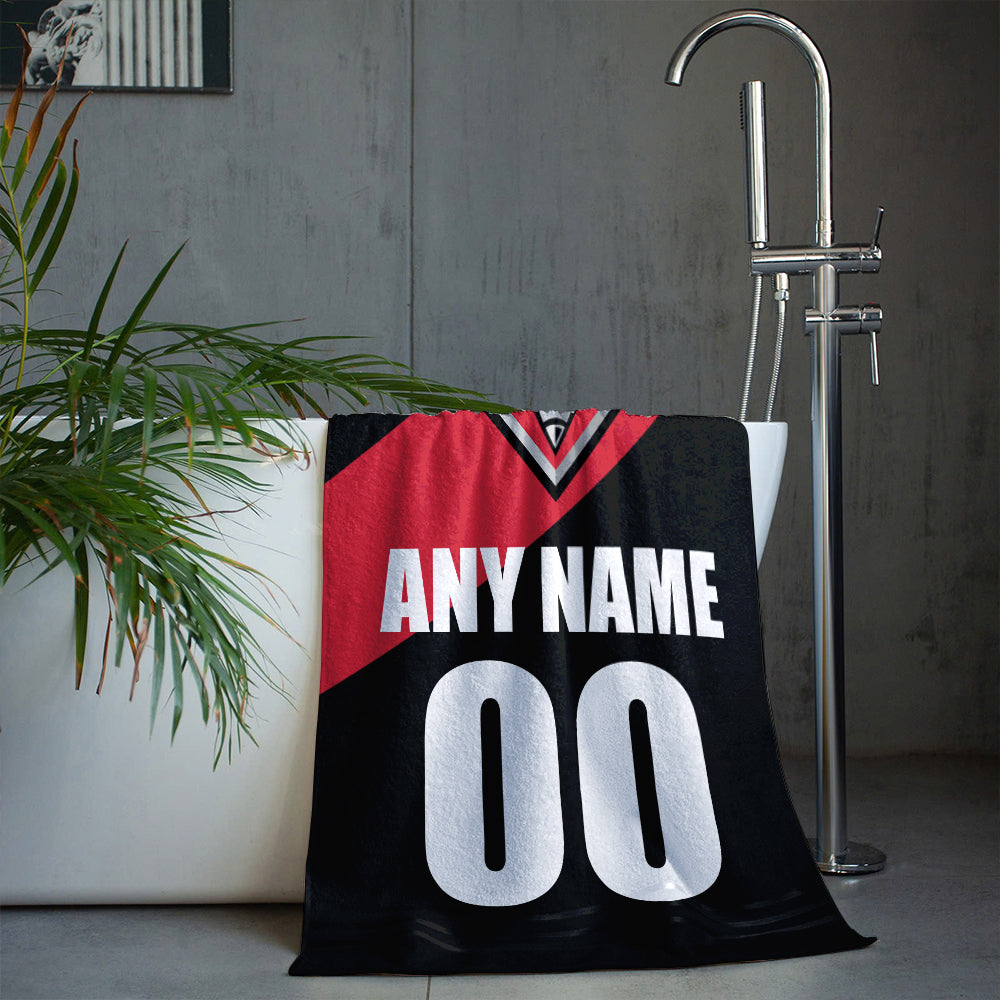 AFL 2025 Home Kit Bathroom, Beach Towel