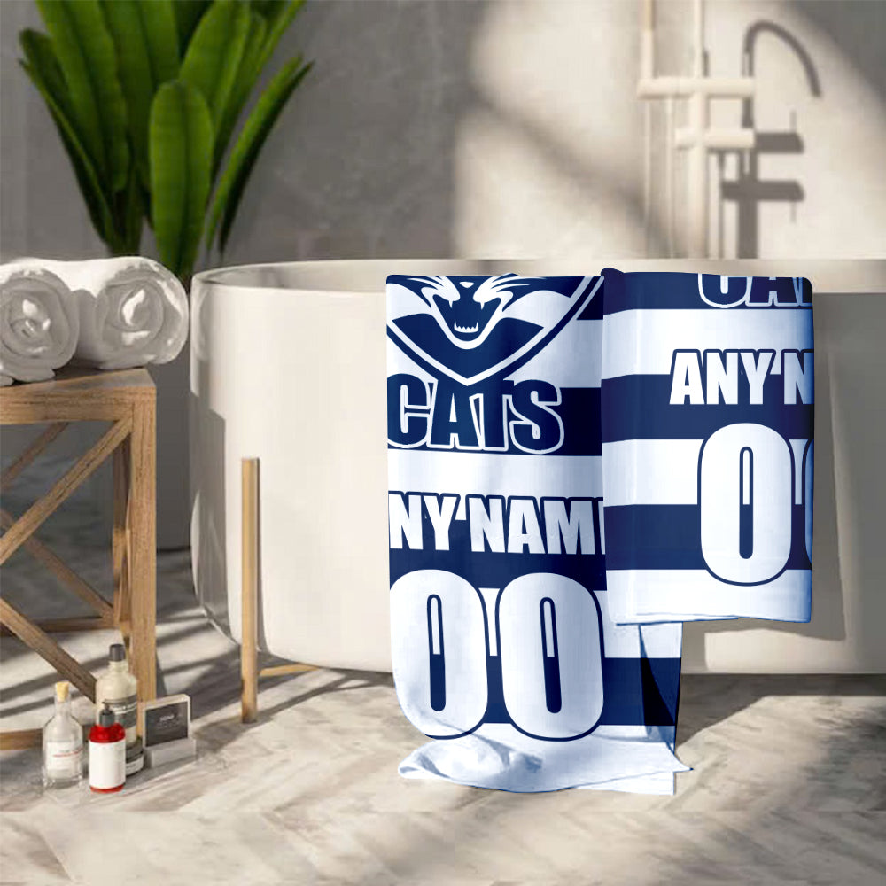 AFL 2025 Home Kit Bathroom, Beach Towel