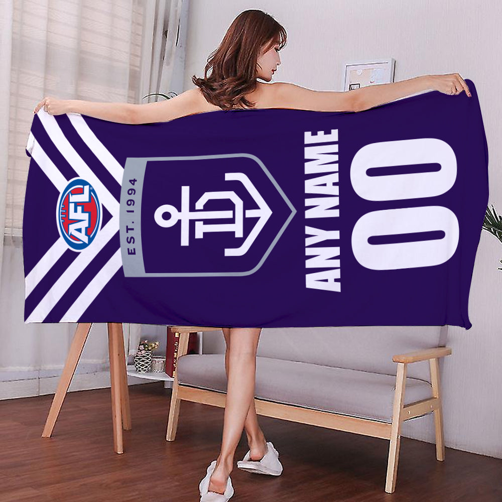 AFL 2025 Home Kit Bathroom, Beach Towel
