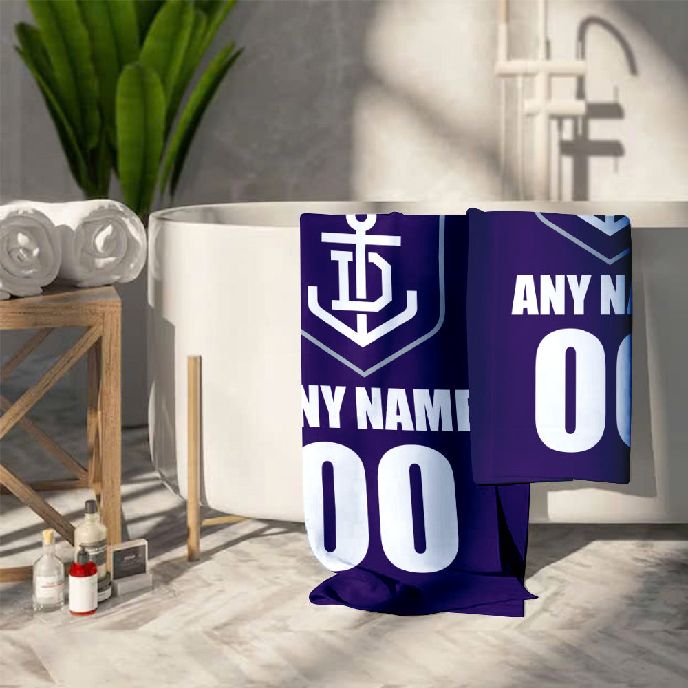 AFL 2025 Home Kit Bathroom, Beach Towel