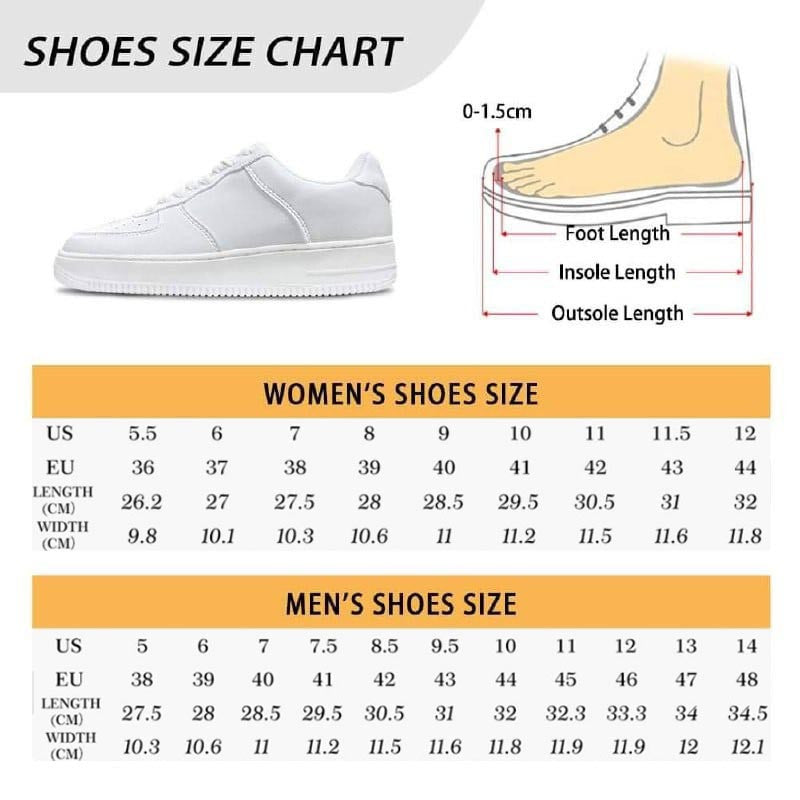 PREMIUM VAN HALEN AF1 SNEKERS - MAKE THE PERFECT GIFT