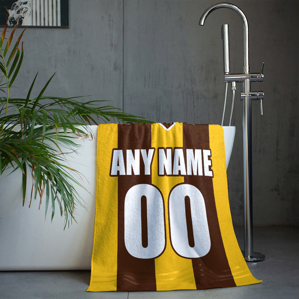 AFL 2025 Home Kit Bathroom, Beach Towel