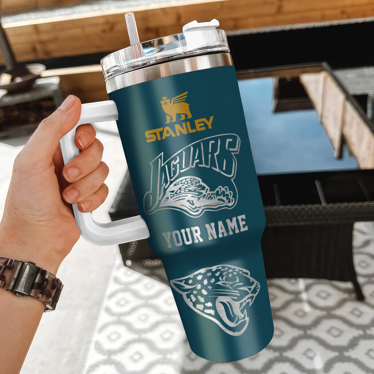 NEW JSVJ PERSONALIZED 40 OZ TUMBLER – LIMITED EDITION – PERFECT GIFT FOR FAN