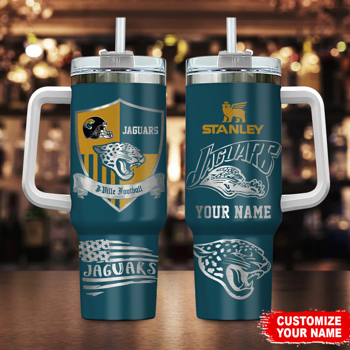NEW JSVJ PERSONALIZED 40 OZ TUMBLER – LIMITED EDITION – PERFECT GIFT FOR FAN