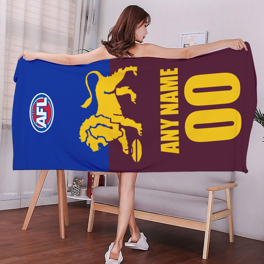 AFL 2025 Home Kit Bathroom, Beach Towel