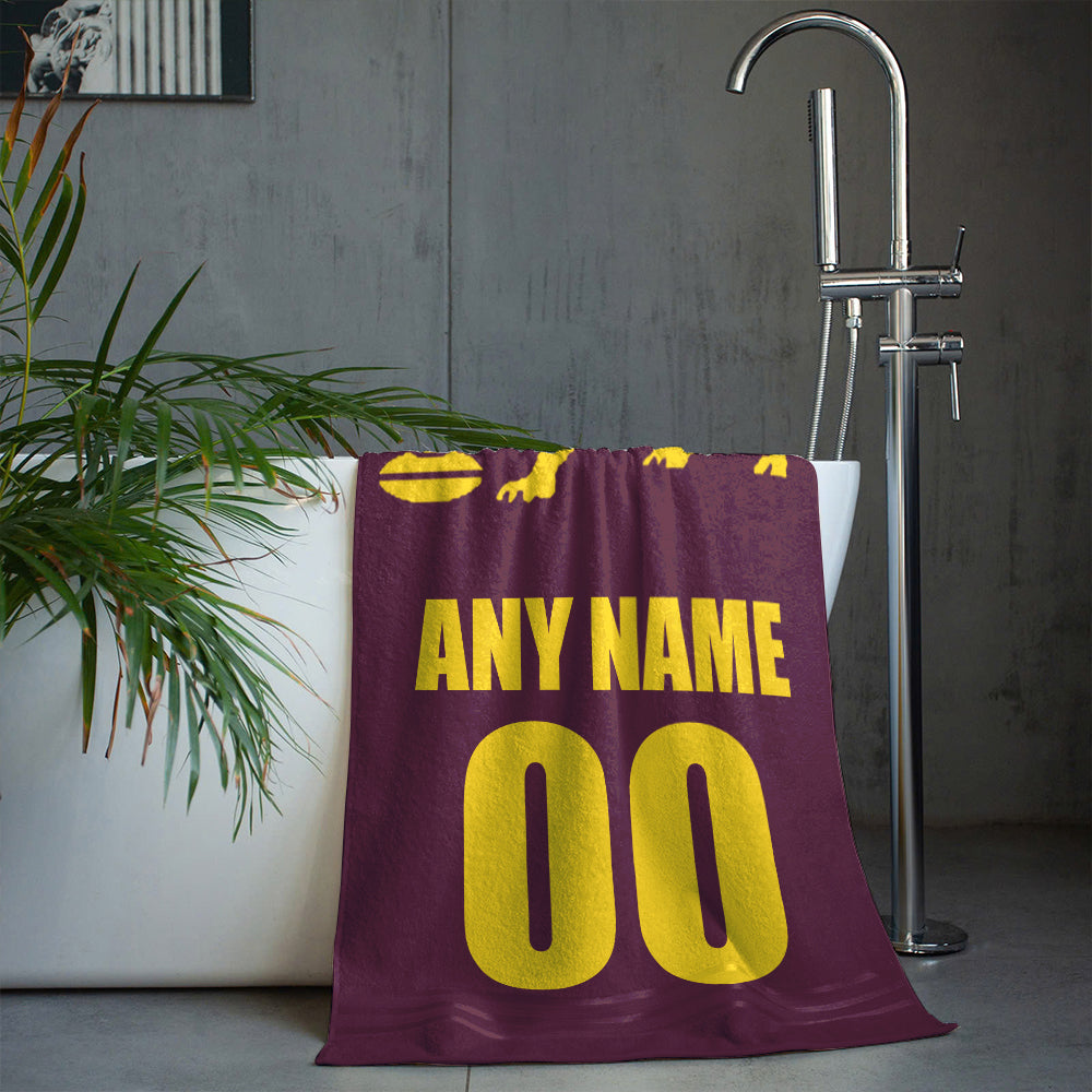 AFL 2025 Home Kit Bathroom, Beach Towel