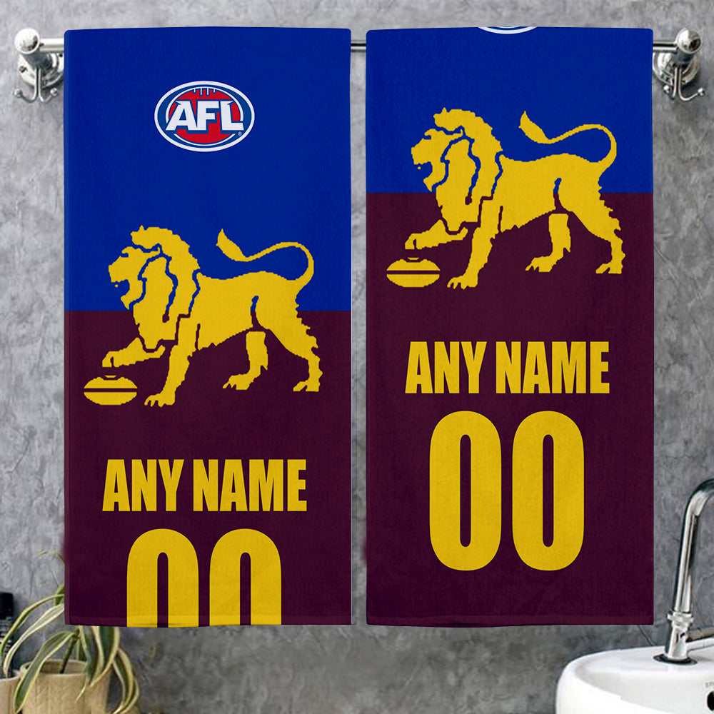 AFL 2025 Home Kit Bathroom, Beach Towel