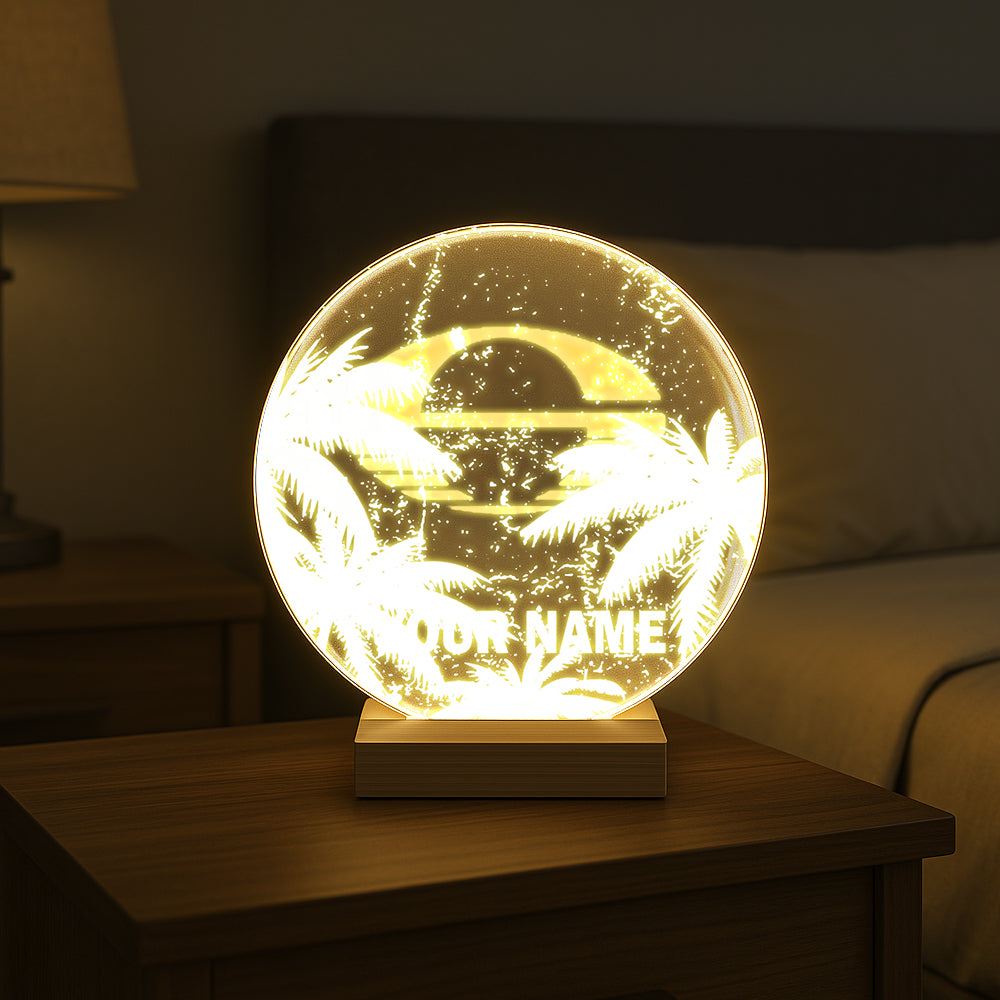 AFL 2025 Circular Acrylic LED Night Light