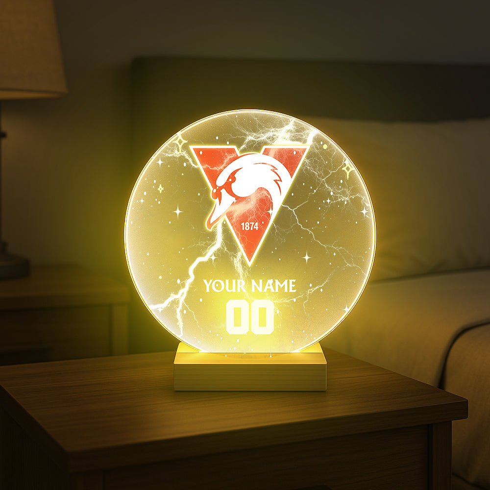 AFL 2025 Circular Acrylic LED Night Light