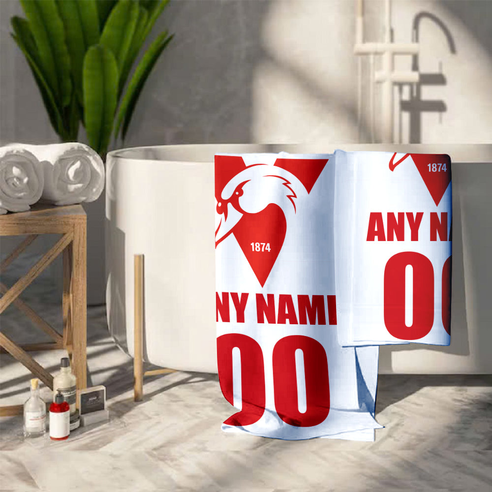 AFL 2025 Home Kit Bathroom, Beach Towel