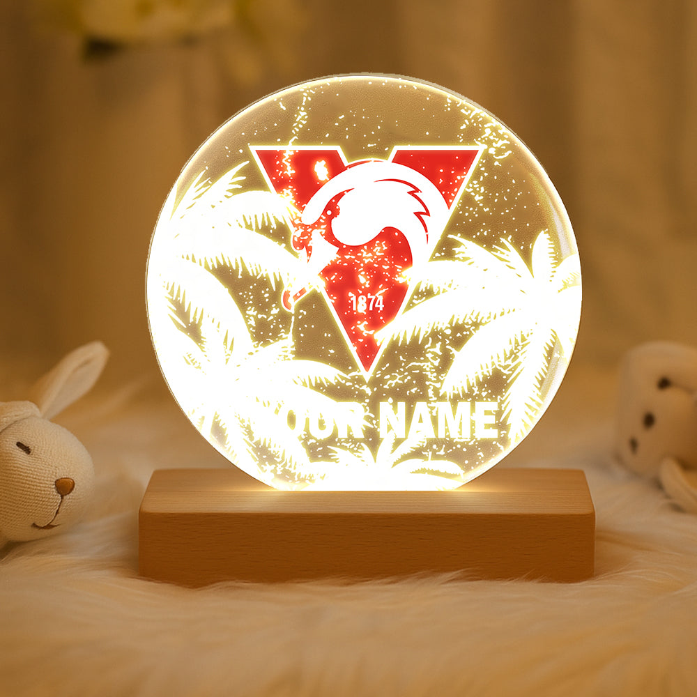 AFL 2025 Circular Acrylic LED Night Light