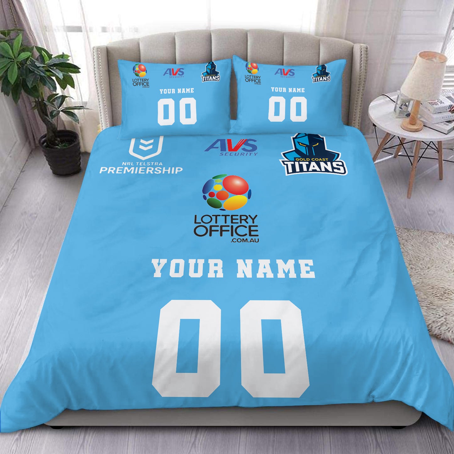 LIMITED EDITION - NEW 09 GCT CUSTOMIZED HOME KITS BEDDING SET