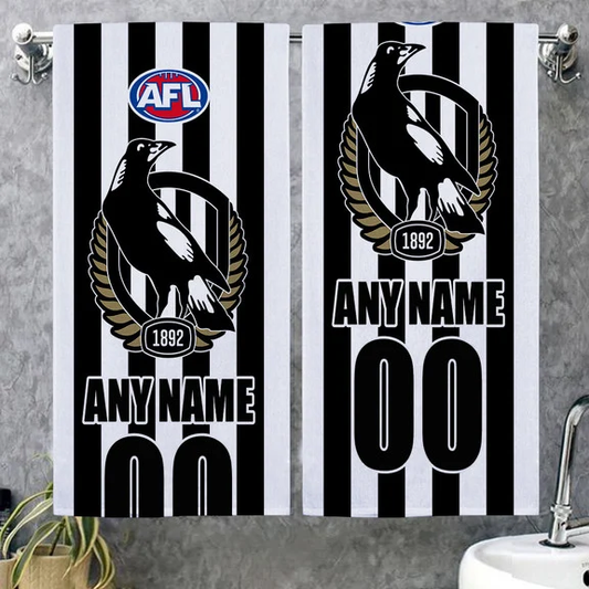 AFL 2025 Home Kit Bathroom, Beach Towel