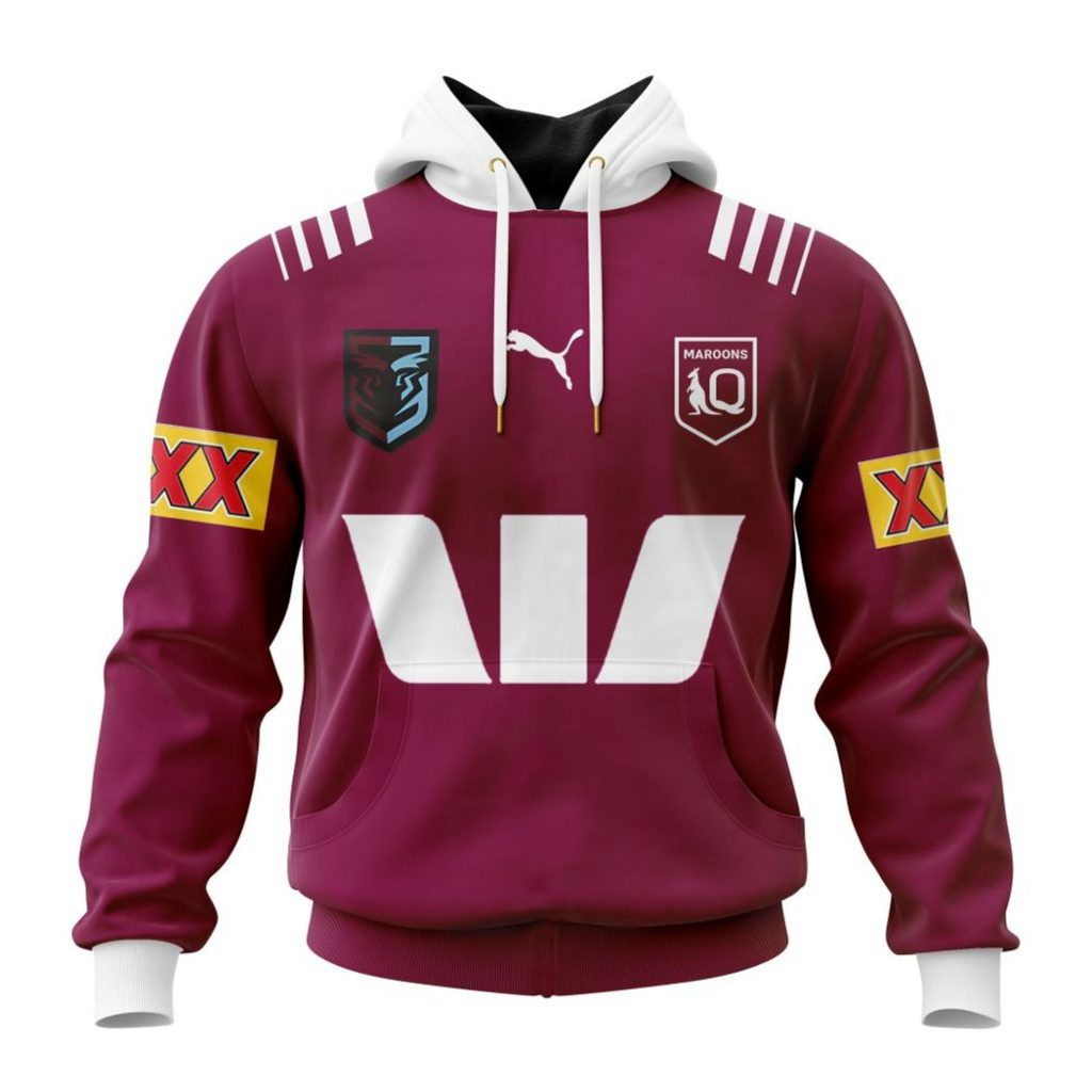 QLD Maroons State Of Origin Personalized 2024 Kits Hoodie