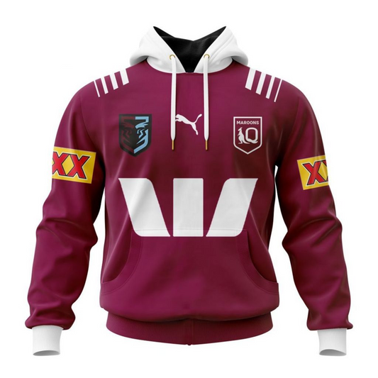 QLD Maroons State Of Origin Personalized 2024 Kits Hoodie
