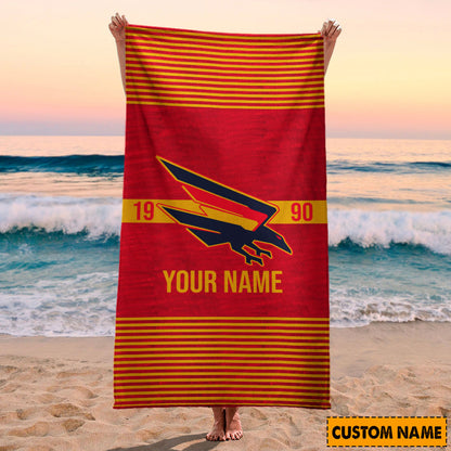 LIMITED EDITION - NEW 01 ALC PERSONALIZED BATH TOWEL GIFT FOR FANS