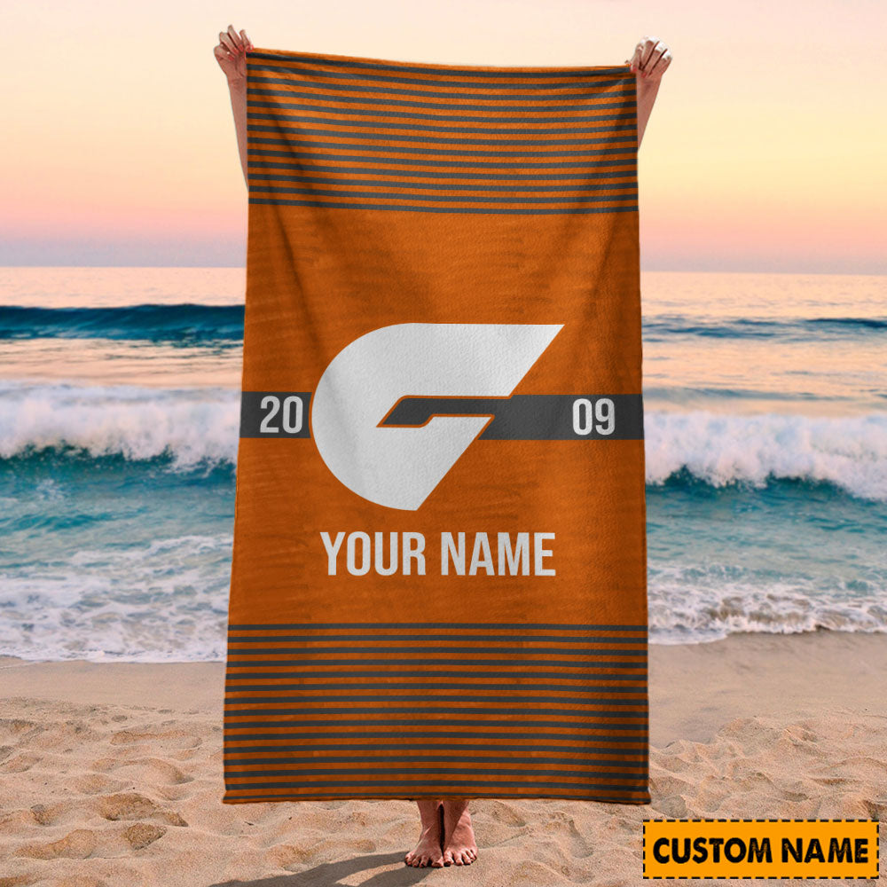 LIMITED EDITION - NEW 19 GWSG PERSONALIZED BATH TOWEL GIFT FOR FANS