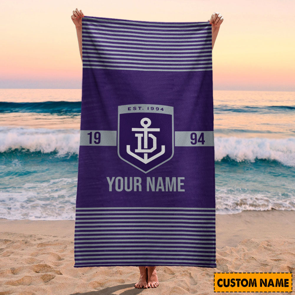 LIMITED EDITION - NEW 09 FMDK PERSONALIZED BATH TOWEL GIFT FOR FANS