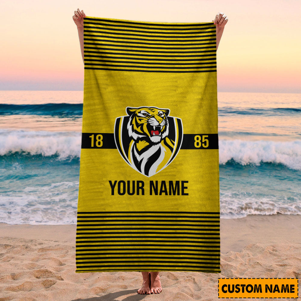 LIMITED EDITION - NEW 06 RTG PERSONALIZED BATH TOWEL GIFT FOR FANS