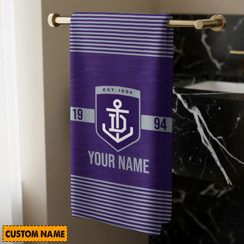 LIMITED EDITION - NEW 09 FMDK PERSONALIZED BATH TOWEL GIFT FOR FANS