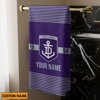LIMITED EDITION - NEW 09 FMDK PERSONALIZED BATH TOWEL GIFT FOR FANS