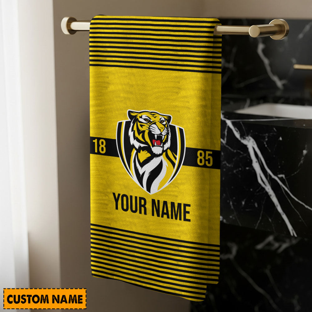 LIMITED EDITION - NEW 06 RTG PERSONALIZED BATH TOWEL GIFT FOR FANS