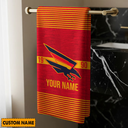 LIMITED EDITION - NEW 01 ALC PERSONALIZED BATH TOWEL GIFT FOR FANS